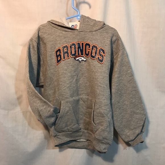 Denver Broncos Youth Hoodie Sweatshirt NFL Small - Picture 2 of 6